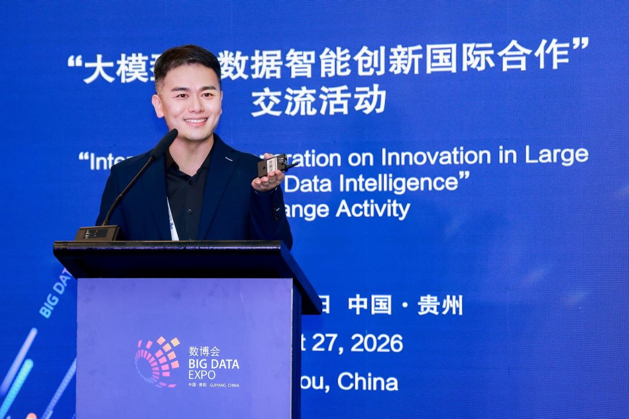 Big Data Expo 2026 — at the podium